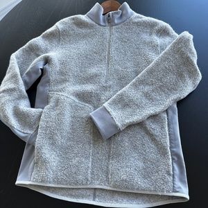 lululemon 1/2 zip wool/fleece shirt VINTAGE